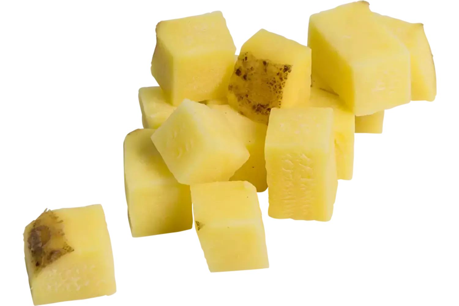 Aardappel brunoise met schil 20mm zak 1k stuk 1